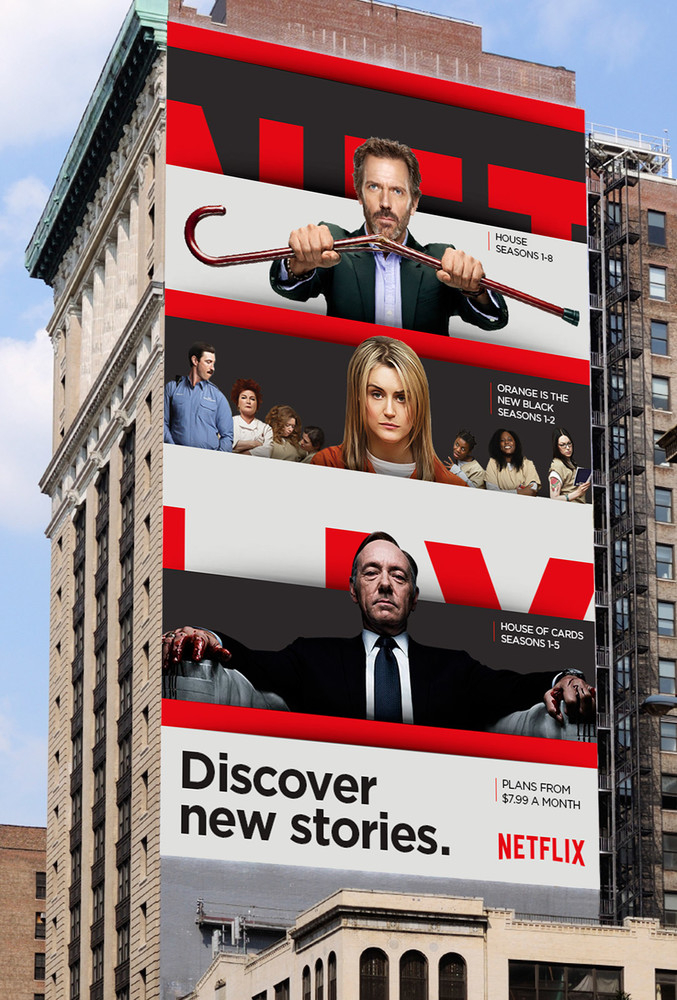 Netflix 電影公司視覺(jué)形象