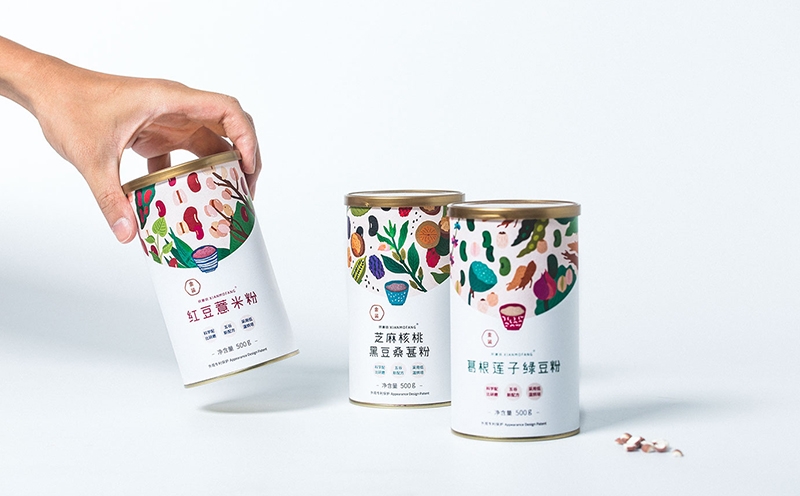 杭州五谷粉包裝設計,雜糧包裝設計,農產品品牌包裝設計,包裝策劃設計公司