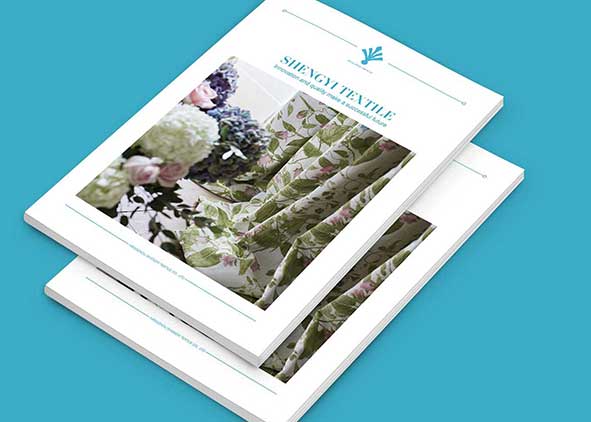 家紡的畫冊版面設(shè)計要有質(zhì)感