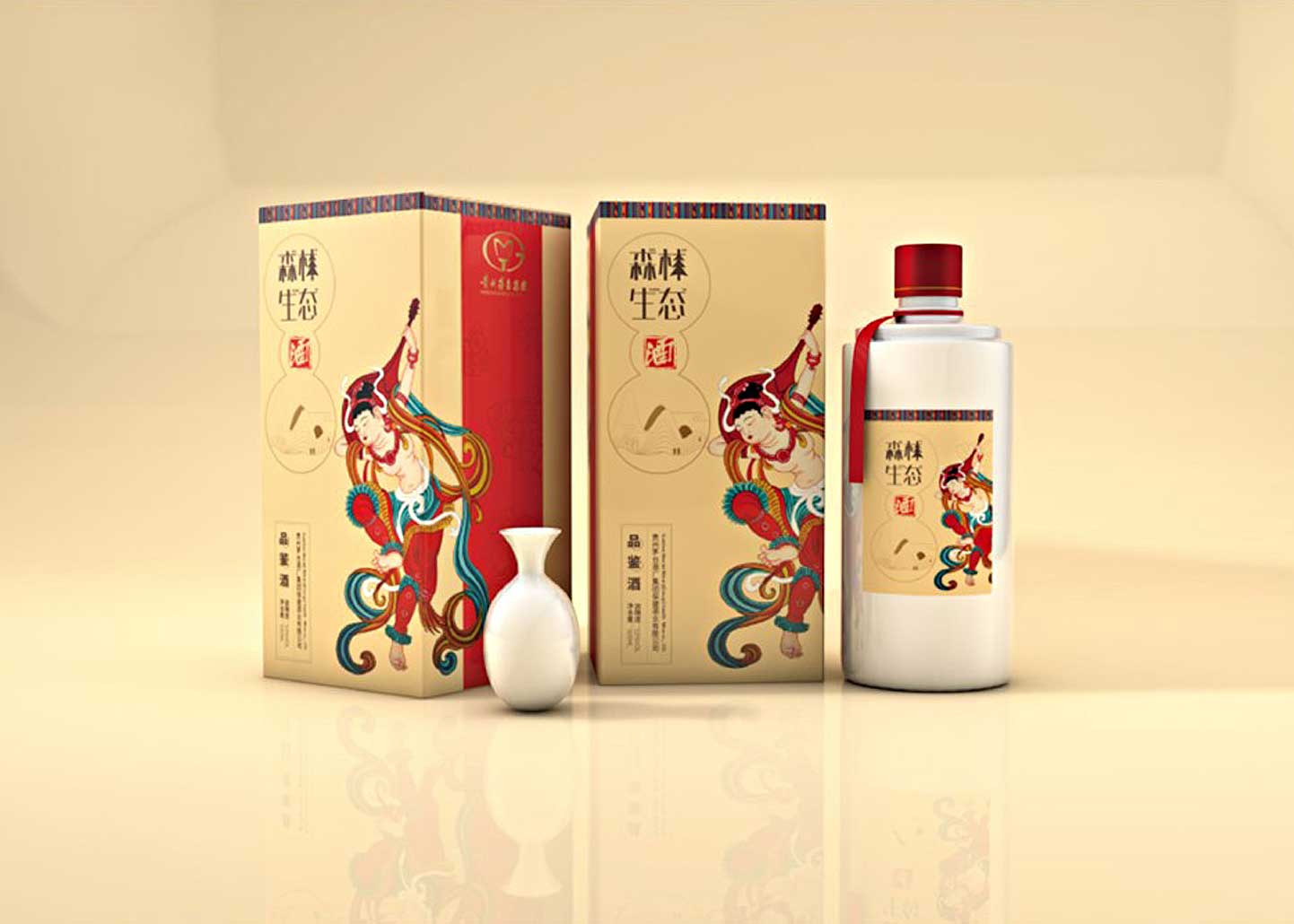 新型濃香型白酒品牌包裝設計的魅力？