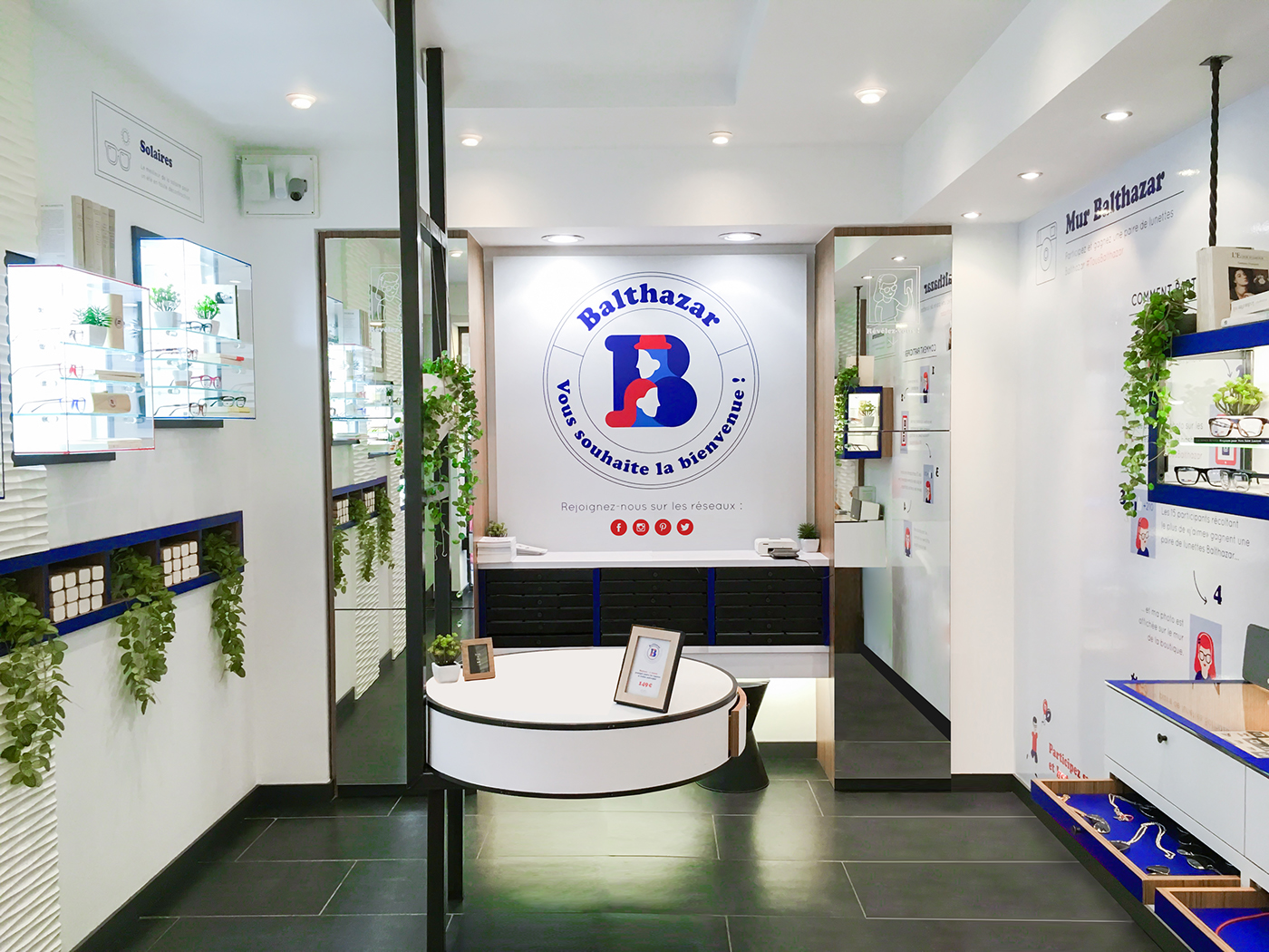 眼鏡品牌設計店鋪