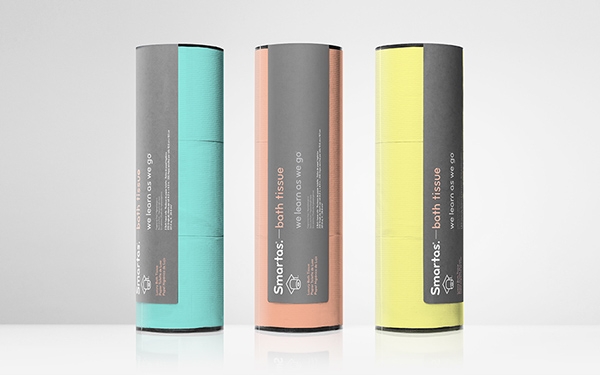 衛(wèi)生紙品牌包裝設(shè)計(jì),用色彩綻放美麗