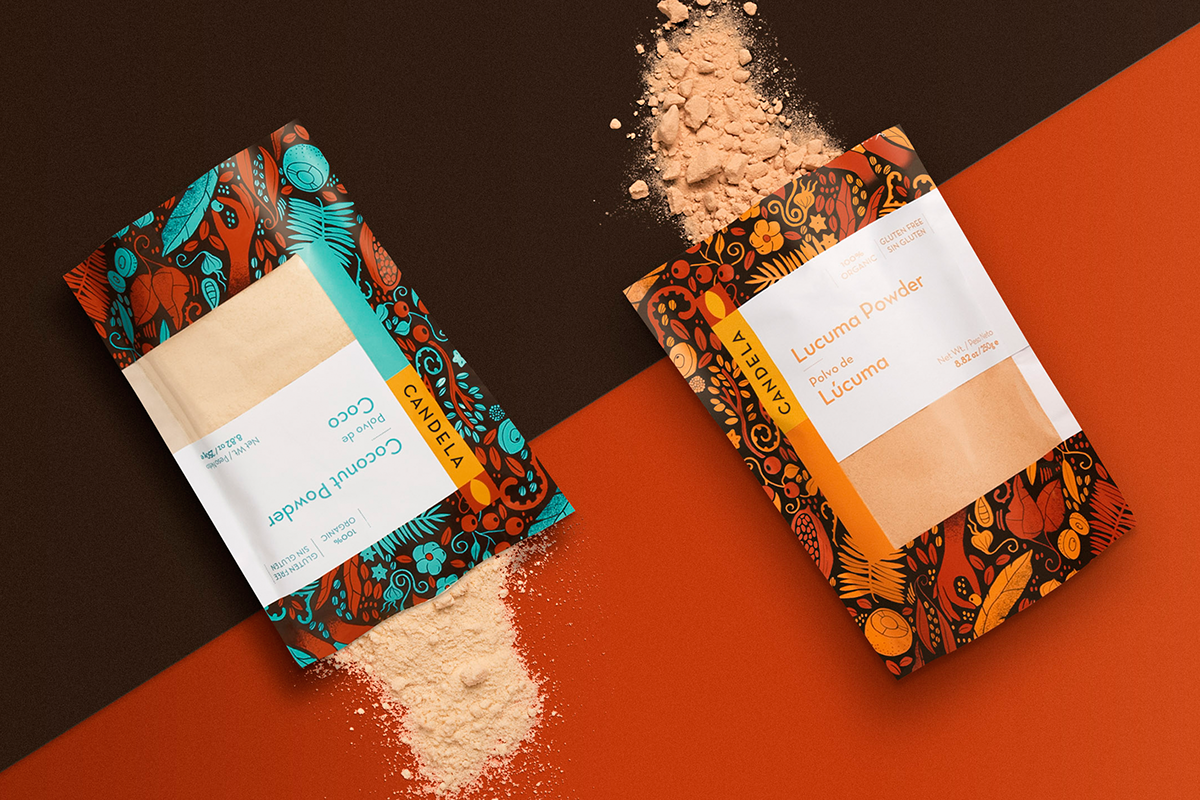 以燭光為靈感的休閑食品巧克力包裝設計