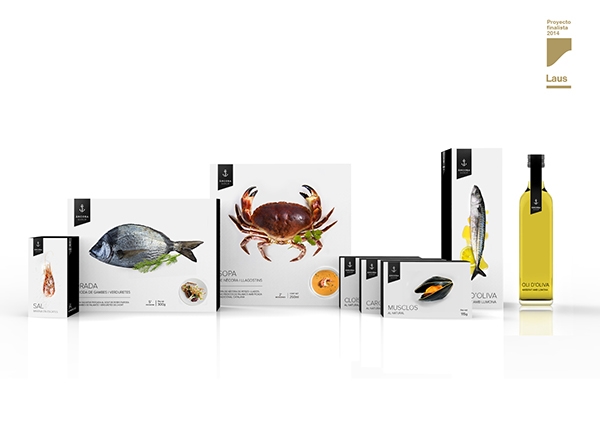 新鮮餐飲食材，冷凍海鮮食品包裝設(shè)計(jì)