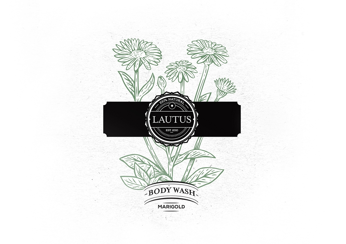 化妝品護(hù)膚產(chǎn)品包裝設(shè)計(jì)— 百分之百天然手工皂，沐浴露和洗滌液品牌包裝設(shè)計(jì)