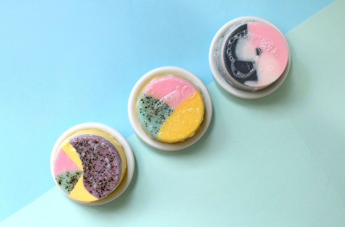 沐浴時間，全新的沐浴用品香皂產(chǎn)品包裝設(shè)計，盡情的放松休息吧！