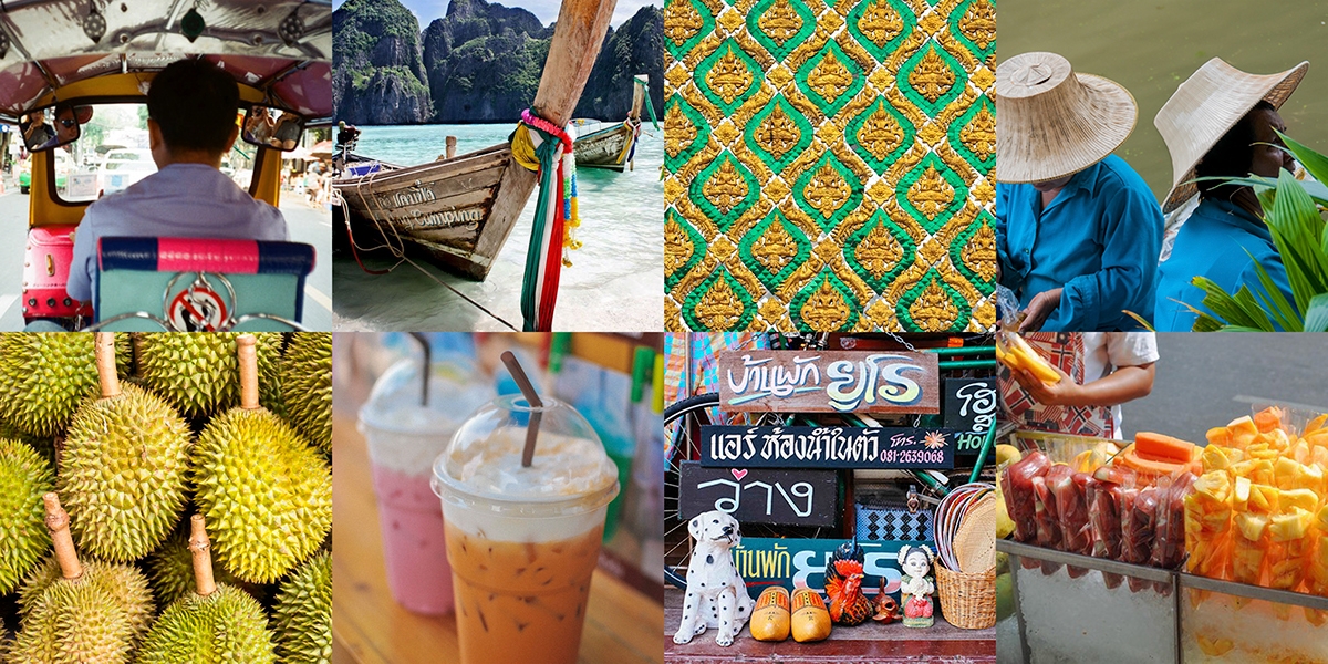 泰國快餐店的品牌設(shè)計，標(biāo)志設(shè)計和包裝設(shè)計