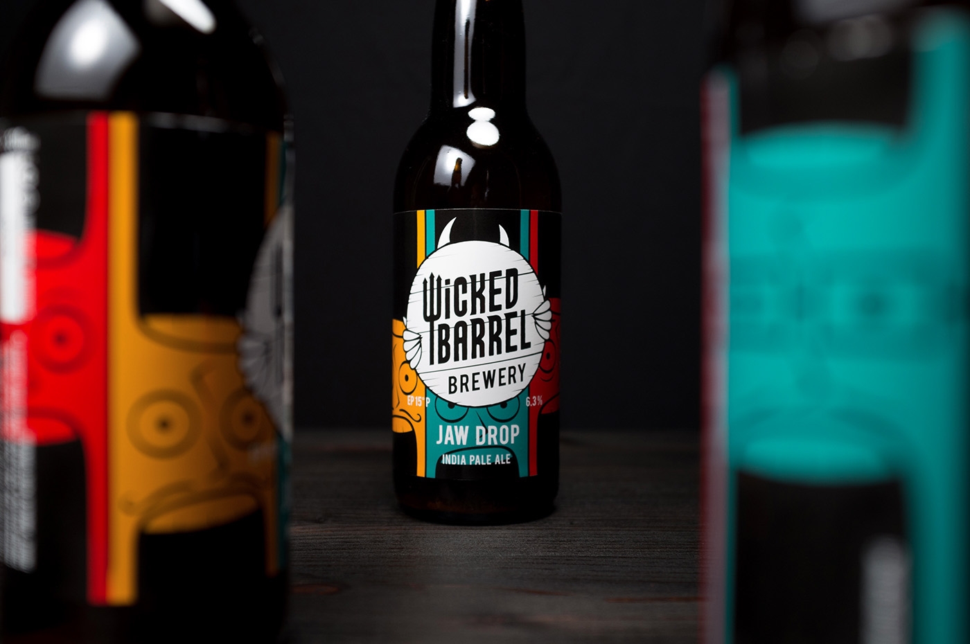 邪惡的啤酒包裝設計，喝了會掉下巴哦