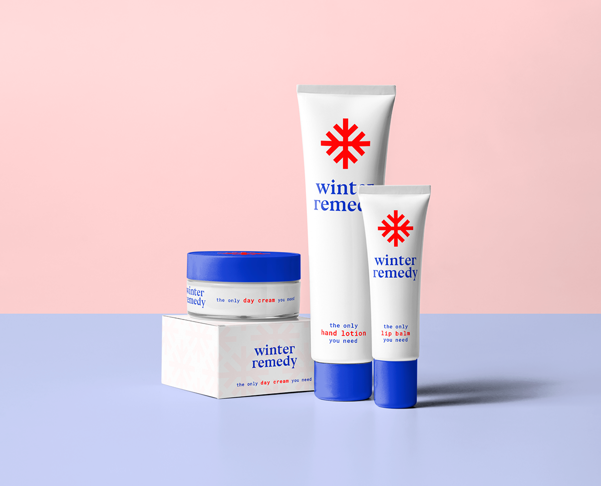 冬季護膚品包裝設(shè)計