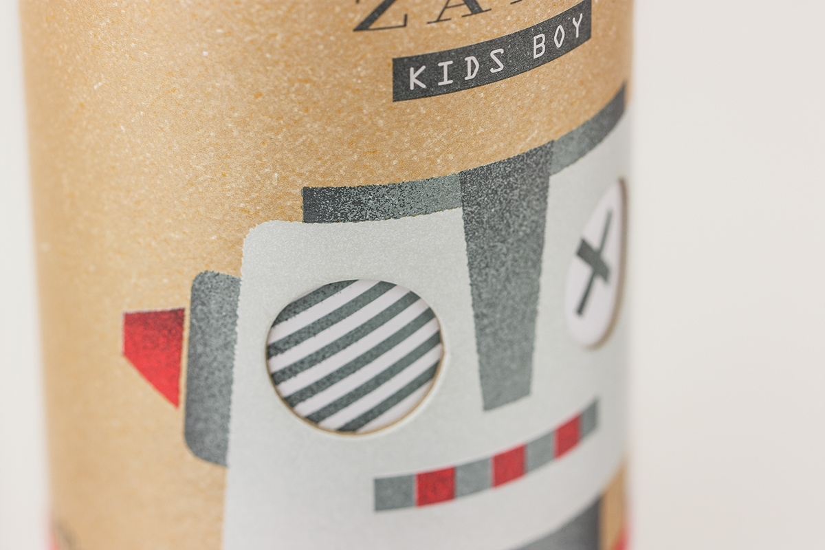 ZARA KIDS，用于嬰兒的香水包裝設(shè)計