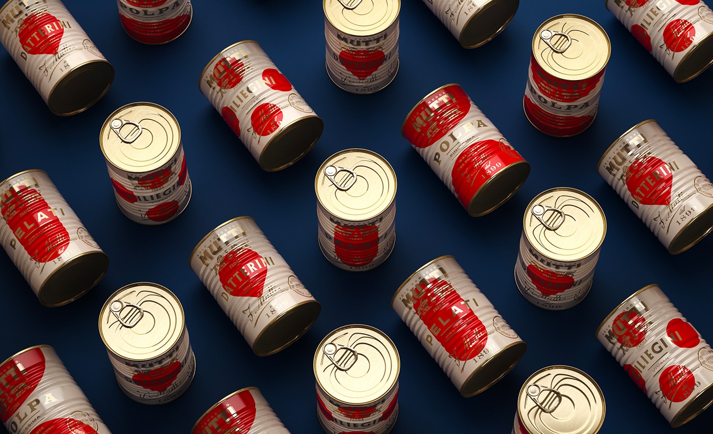 綻放的馬口鐵-豪華的番茄醬食品包裝設計