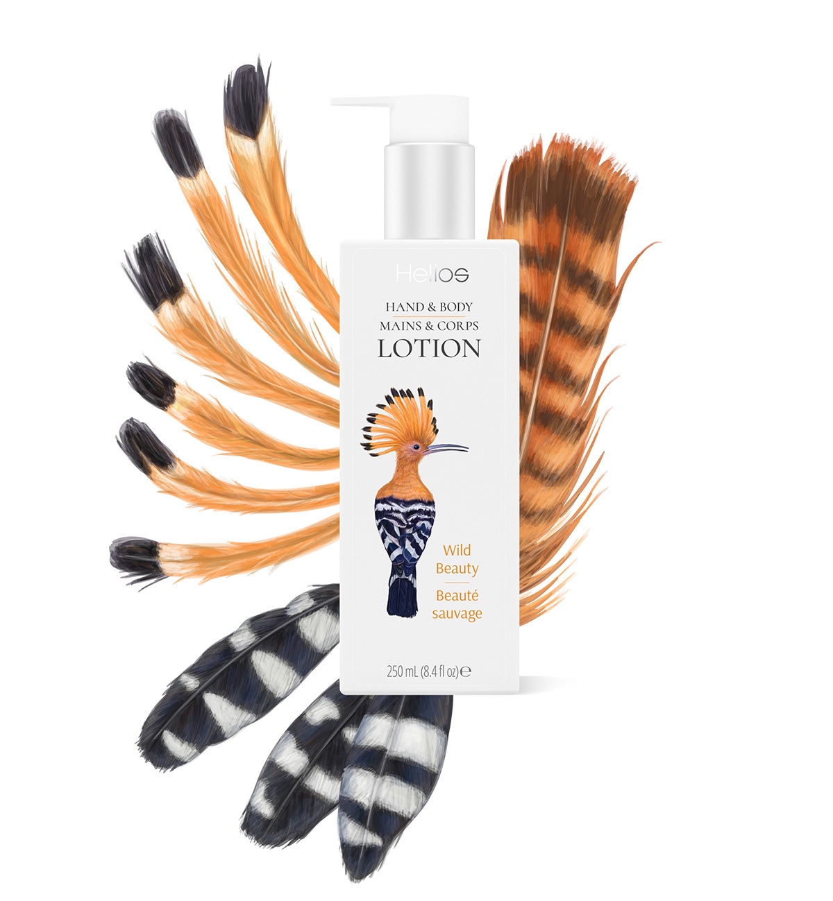 自然界野生動物來體現化妝品的純天然—護膚品包裝設計