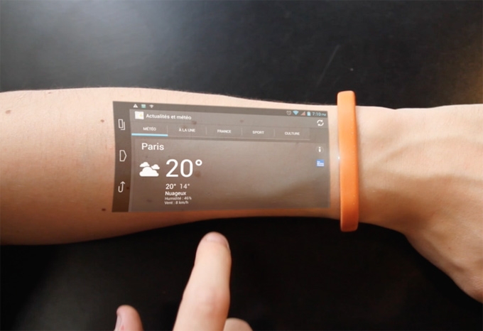 直接在手臂上玩手機？|科技產(chǎn)品設計