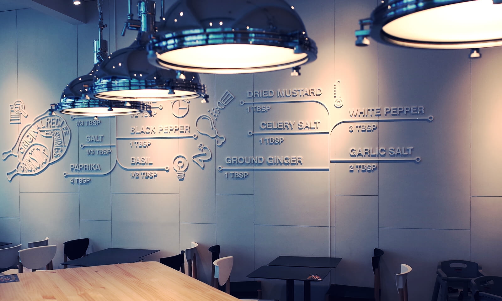 經(jīng)常去肯德基，卻沒有發(fā)現(xiàn)墻上的小巧思|壁畫插畫設計