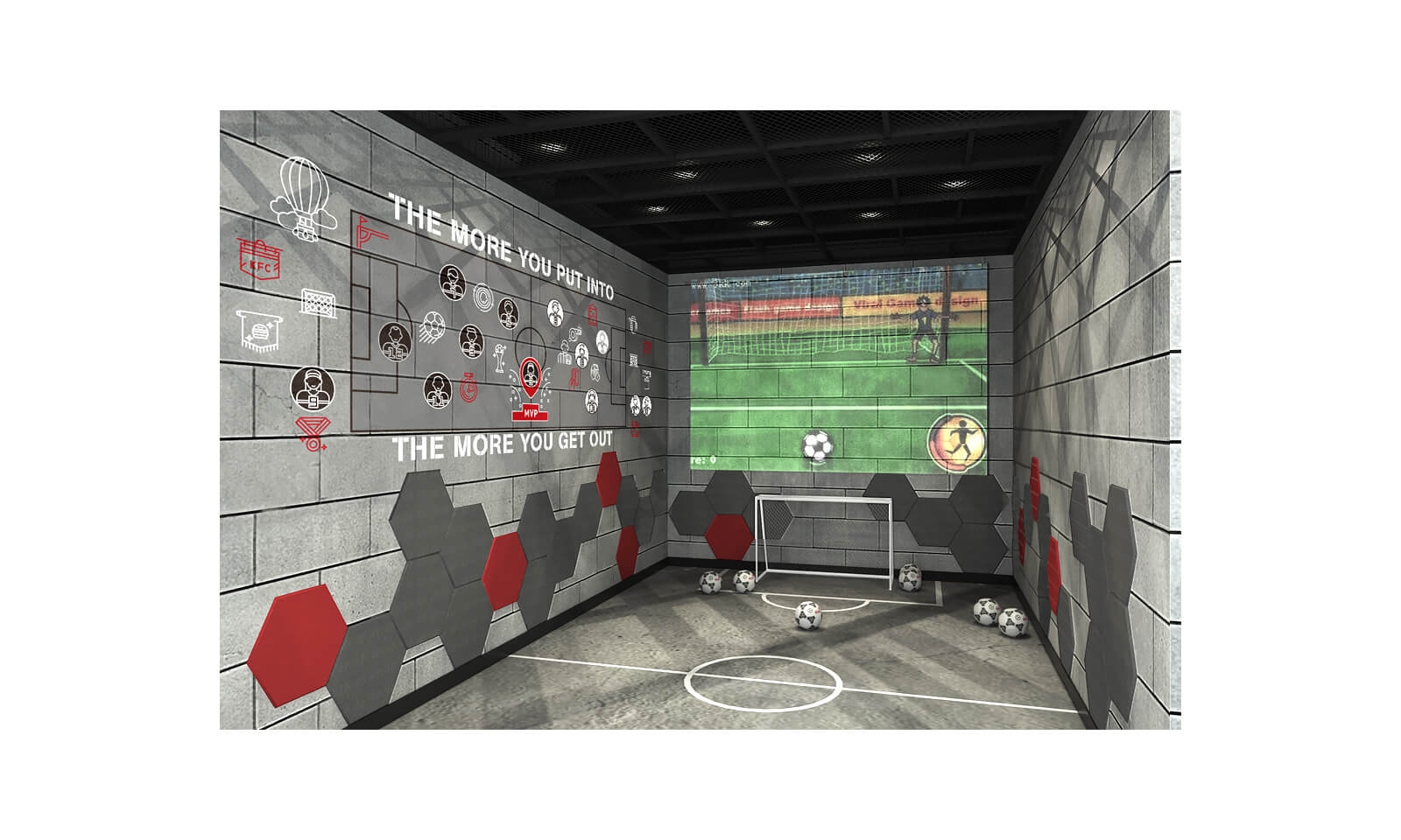 經(jīng)常去肯德基，卻沒有發(fā)現(xiàn)墻上的小巧思|壁畫插畫設計