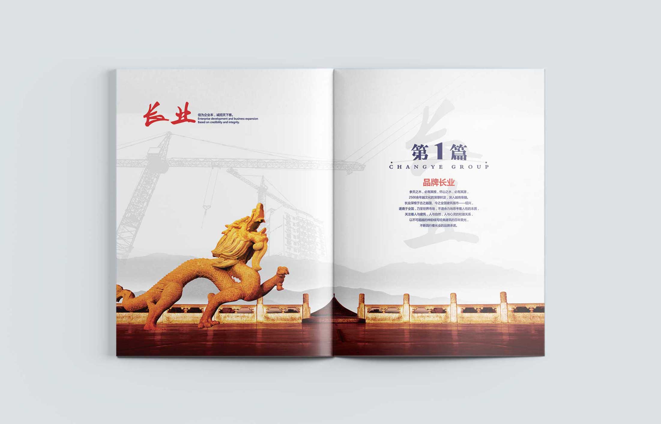長業控股集團畫冊