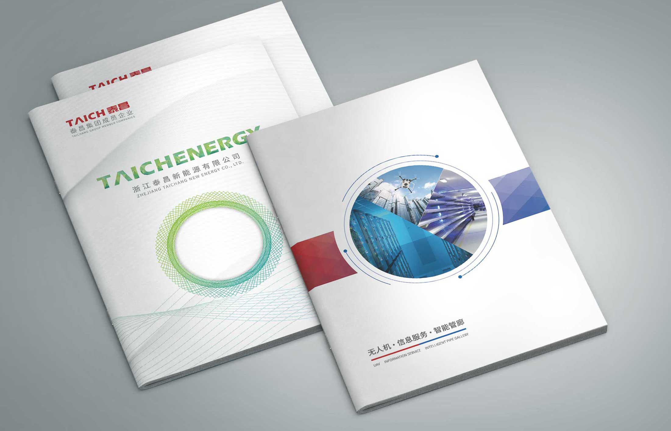多本宣傳畫冊設計